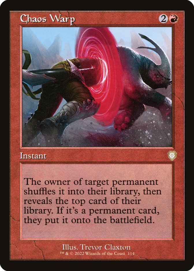 Chaos Warp front