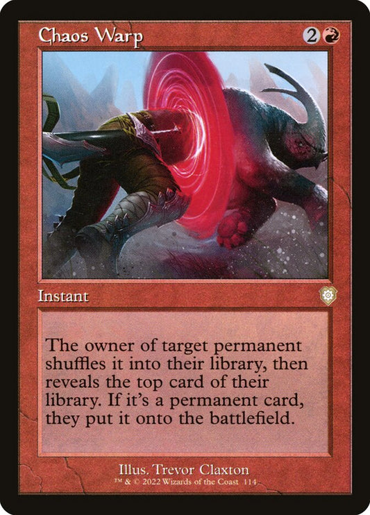 Chaos Warp front