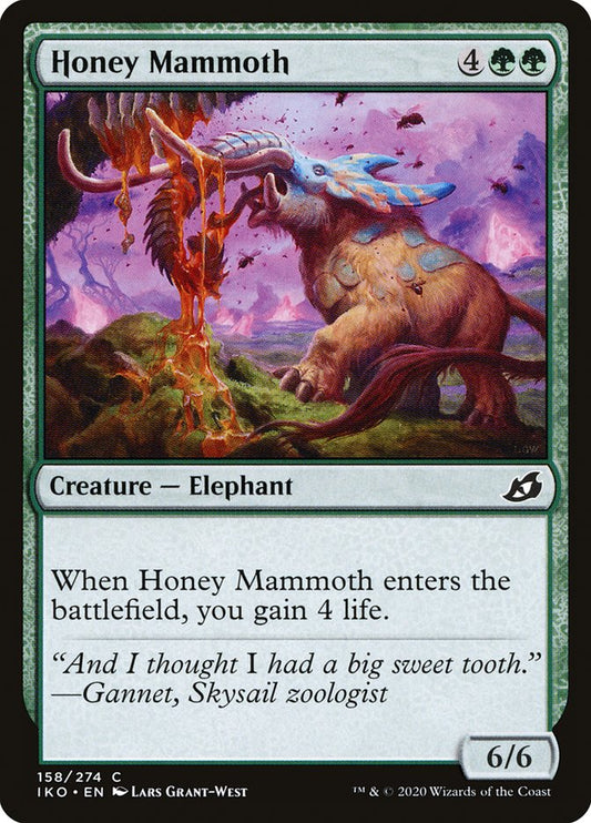 Honey Mammoth front