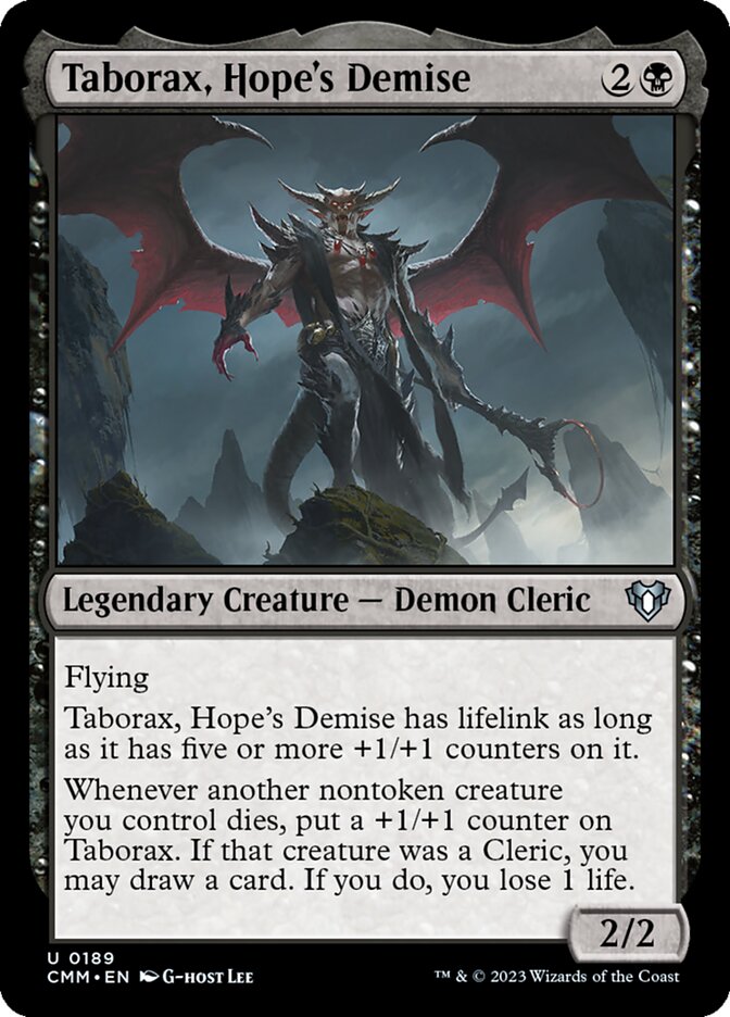 Taborax, Hope's Demise front