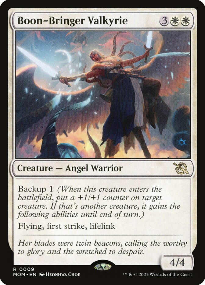 Boon-Bringer Valkyrie front