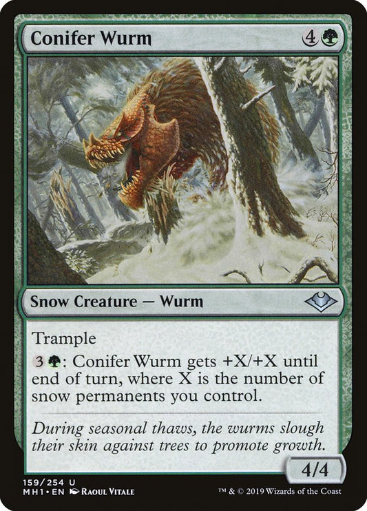 Conifer Wurm front