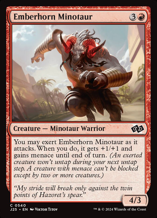 Emberhorn Minotaur front