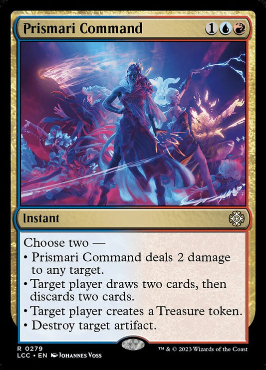 Prismari Command front