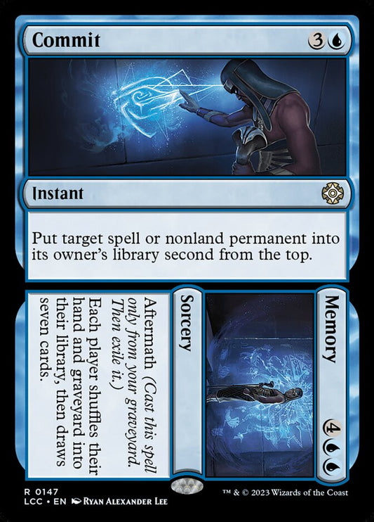 Commit // Memory front
