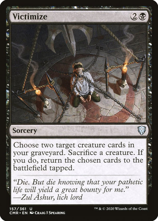 Victimize front