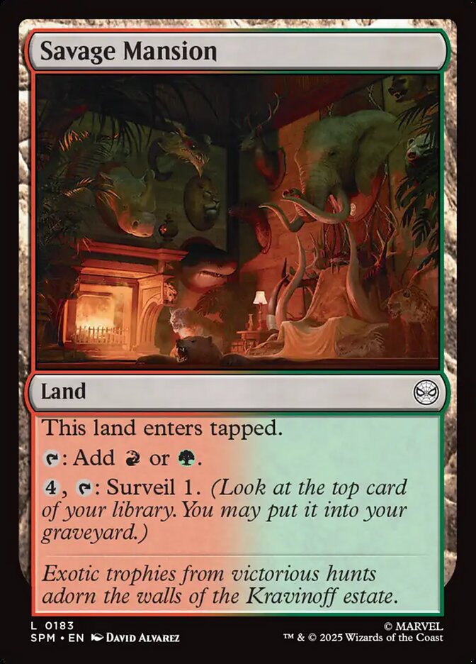 Savage Mansion front