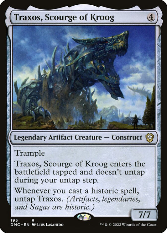 Traxos, Scourge of Kroog front