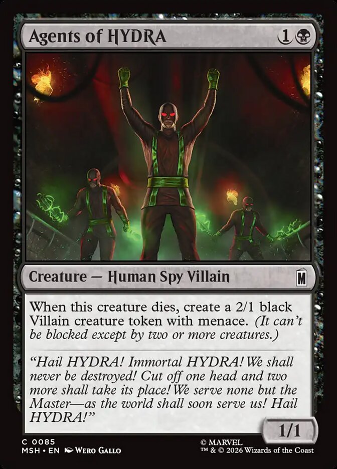 Agents of HYDRA front