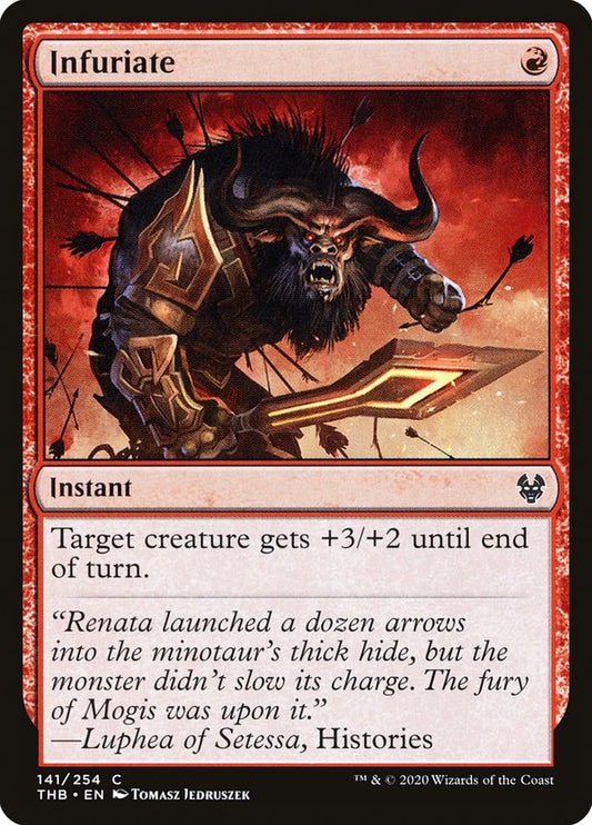 Infuriate front