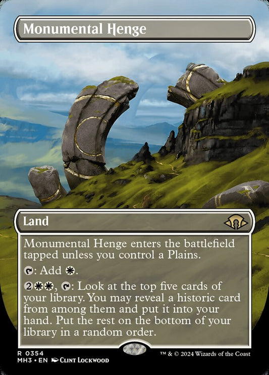 Monumental Henge front