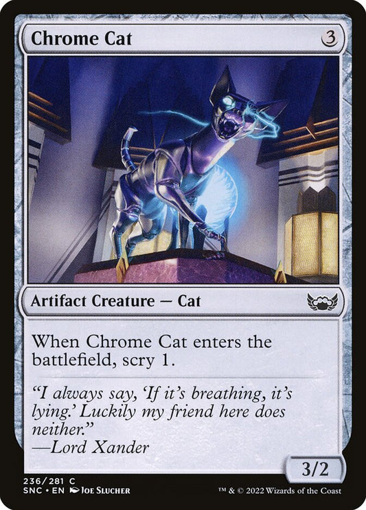 Chrome Cat front