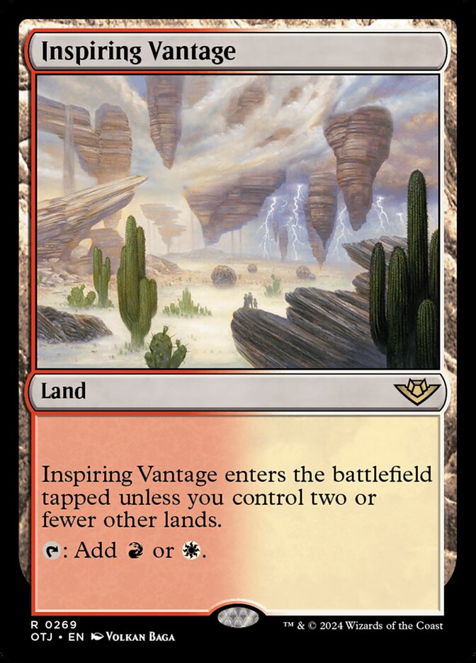 Inspiring Vantage front