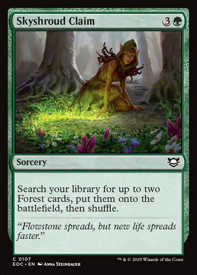 Skyshroud Claim front