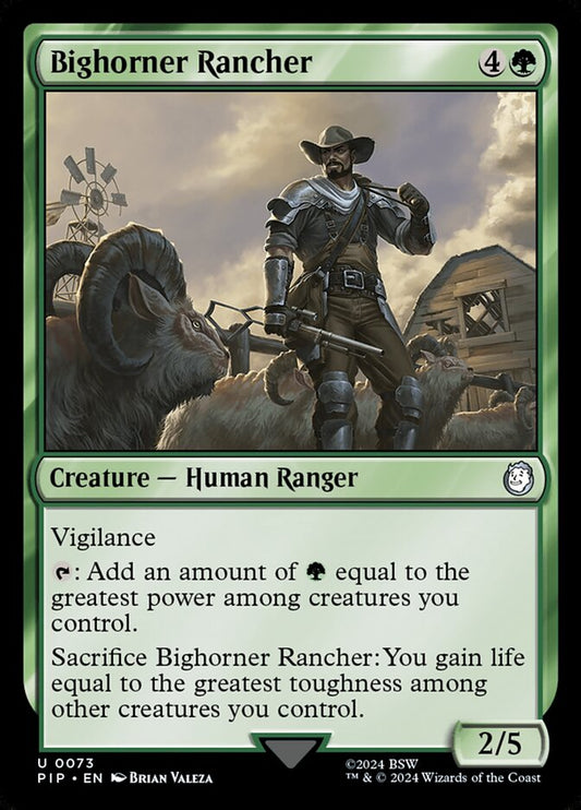 Bighorner Rancher front