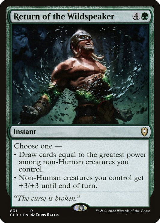 Return of the Wildspeaker front