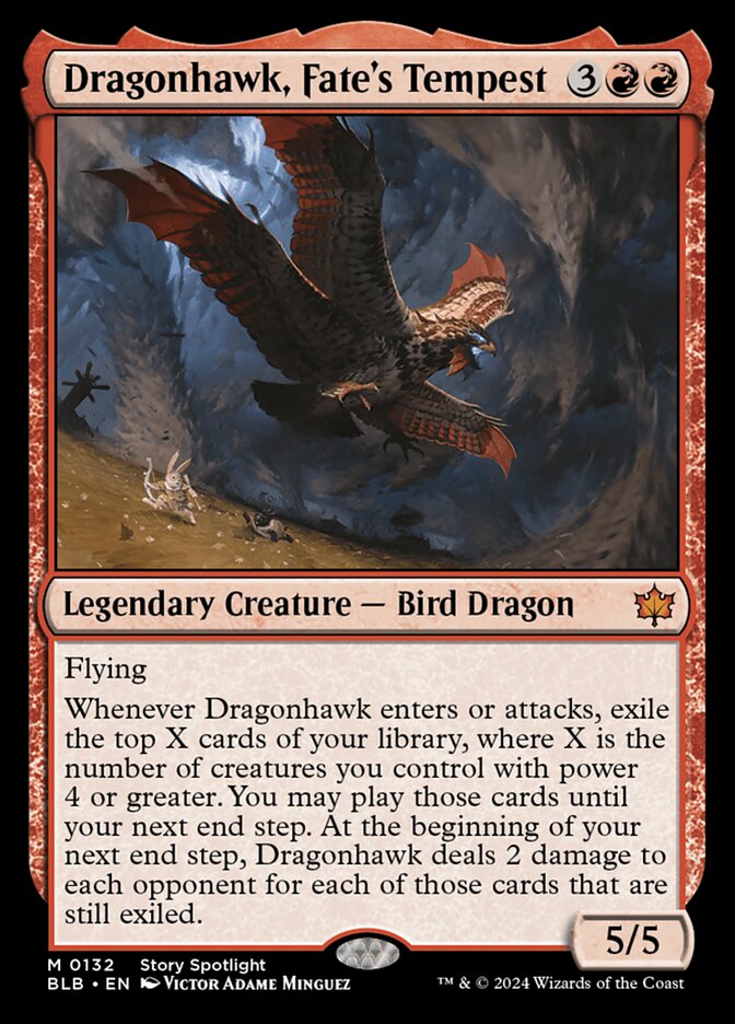 Dragonhawk, Fate's Tempest front