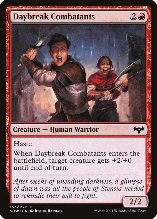 Daybreak Combatants front