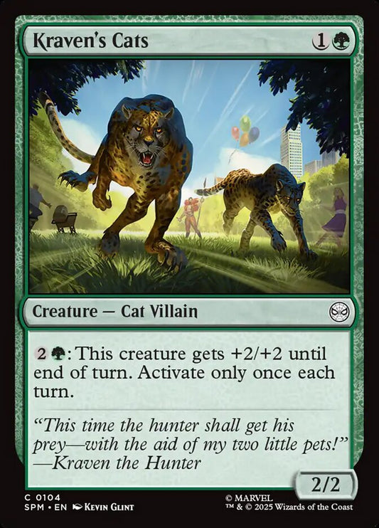Kraven's Cats front