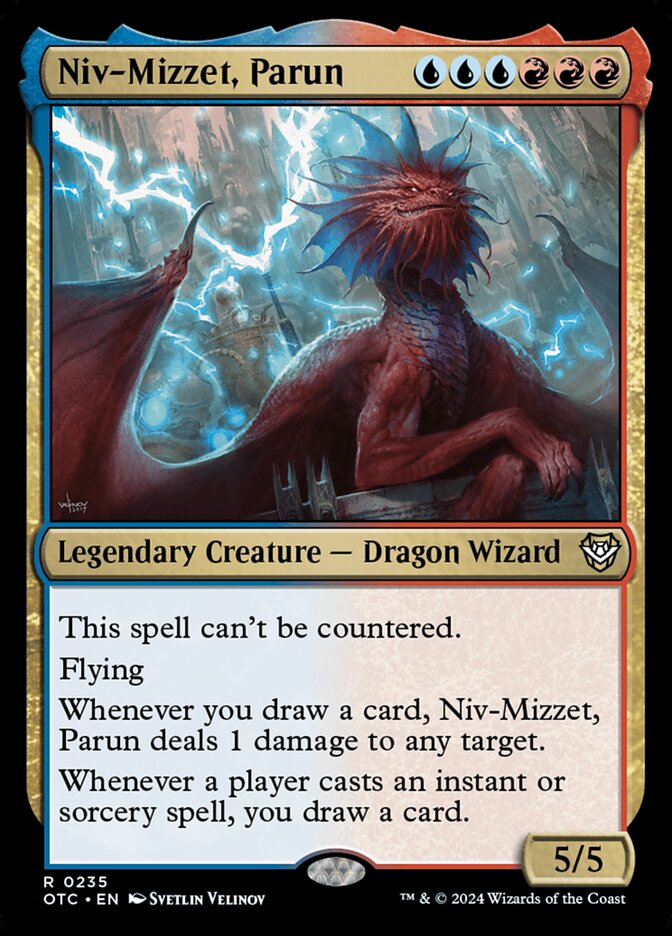 Niv-Mizzet, Parun front