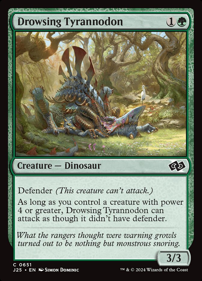Drowsing Tyrannodon front