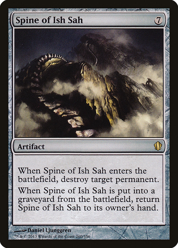 Spine of Ish Sah front