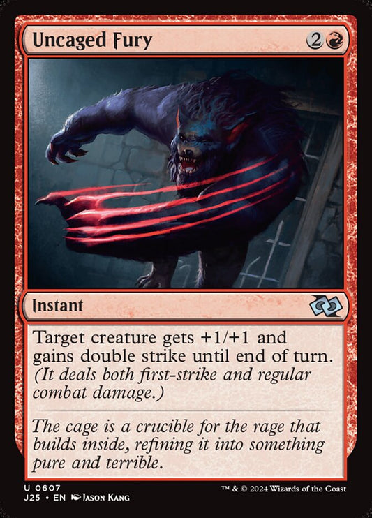 Uncaged Fury front