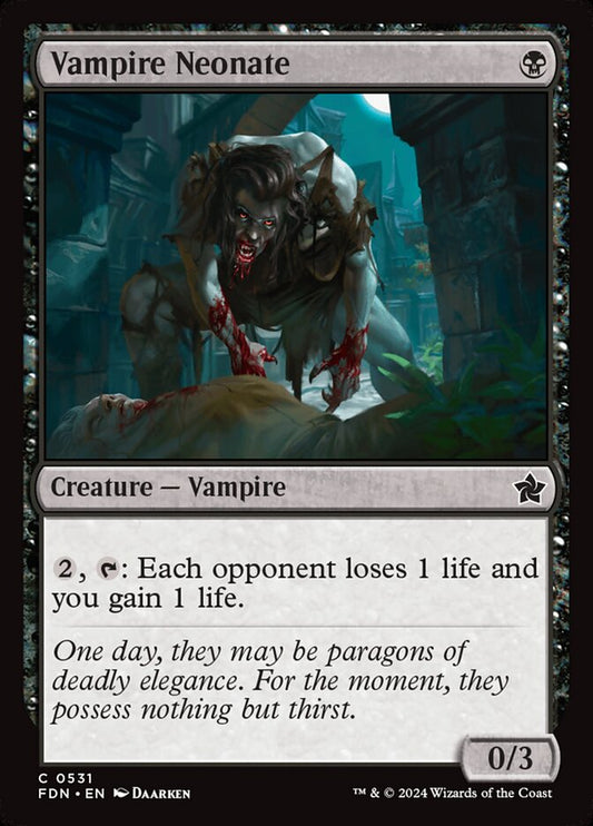 Vampire Neonate front