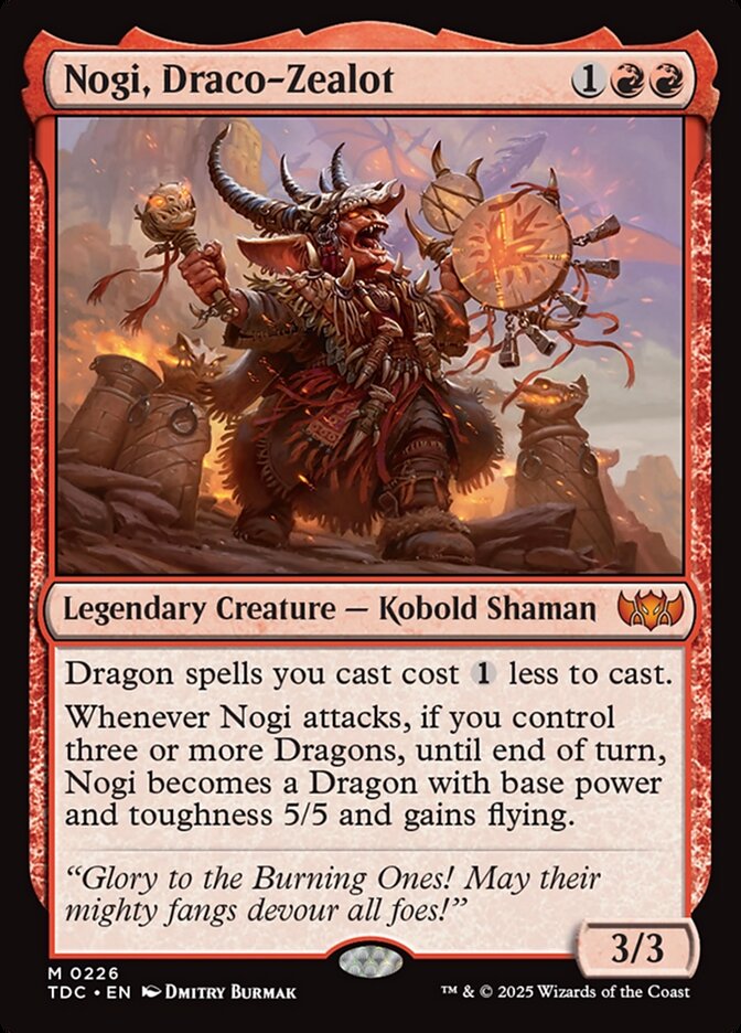 Nogi, Draco-Zealot front