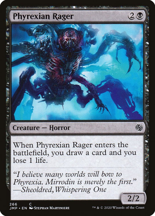 Phyrexian Rager front