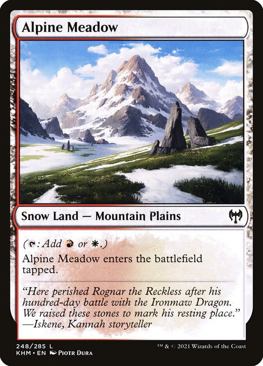 Alpine Meadow front