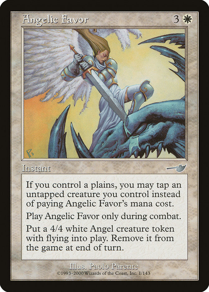 Angelic Favor front