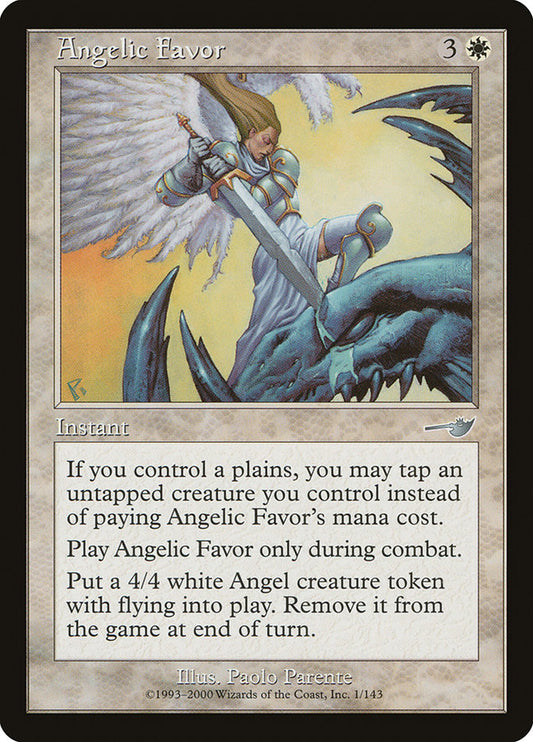 Angelic Favor front