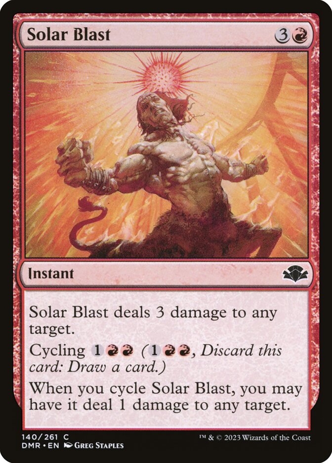 Solar Blast front