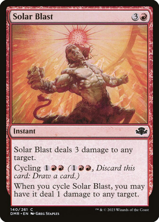 Solar Blast front