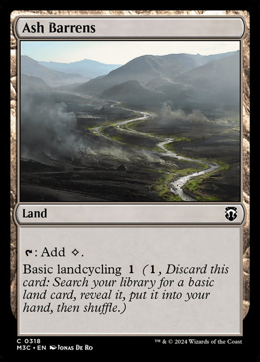 Ash Barrens front
