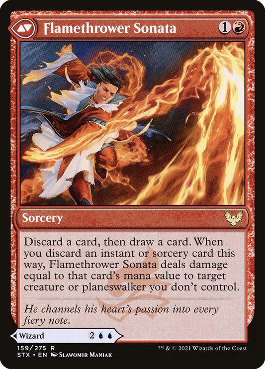 Torrent Sculptor // Flamethrower Sonata back