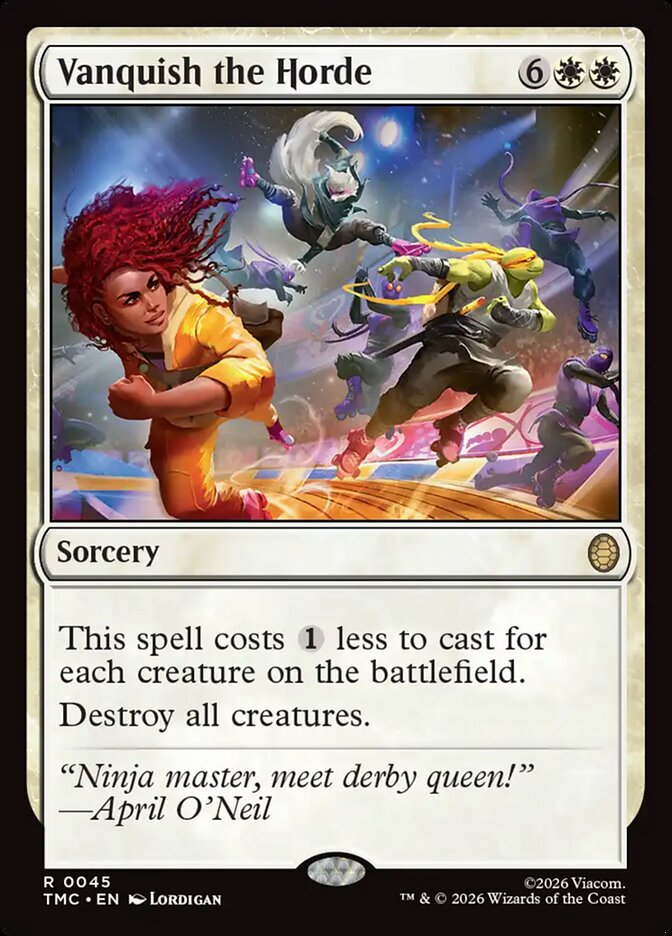 Vanquish the Horde front