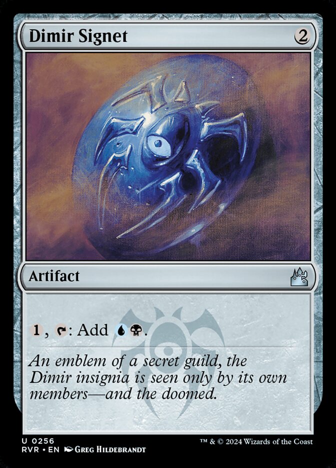 Dimir Signet front