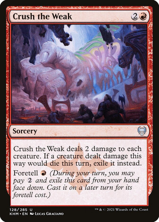 Crush the Weak front