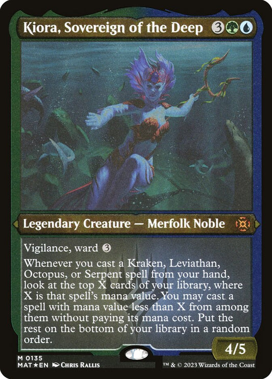 Kiora, Sovereign of the Deep front