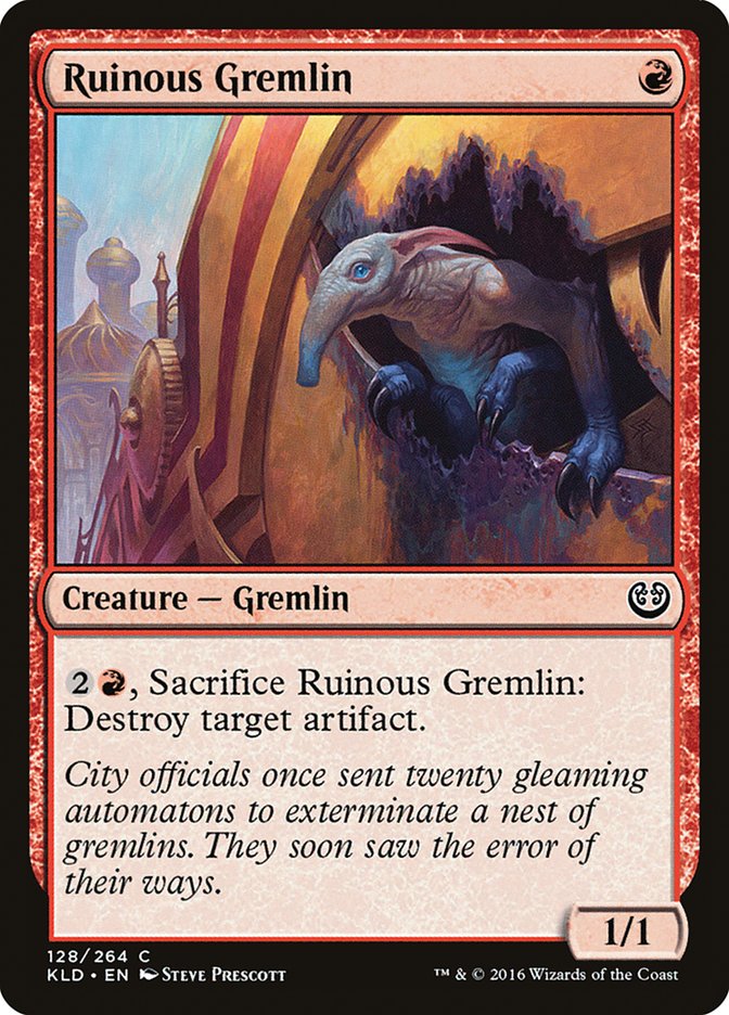 Ruinous Gremlin front