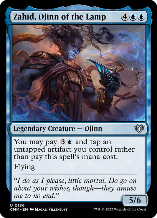 Zahid, Djinn of the Lamp front