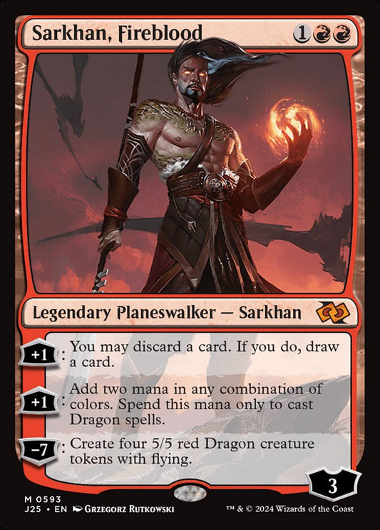 Sarkhan, Fireblood front