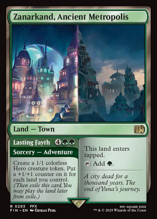 Zanarkand, Ancient Metropolis // Lasting Fayth front