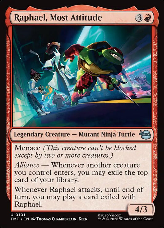 Raphael, Most Attitude front