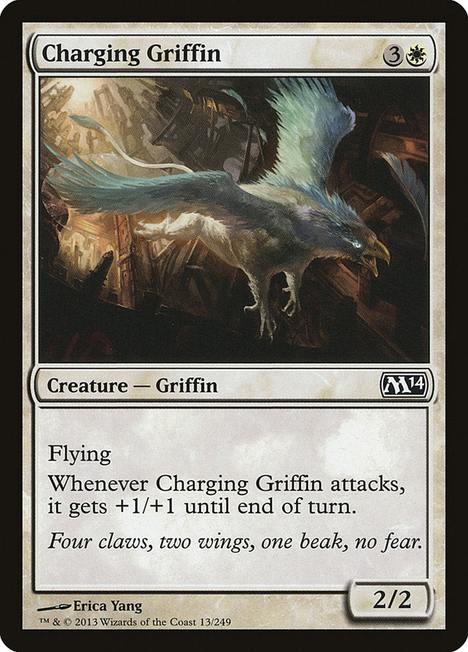 Charging Griffin front