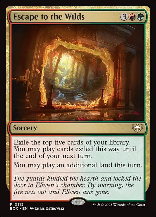 Escape to the Wilds front