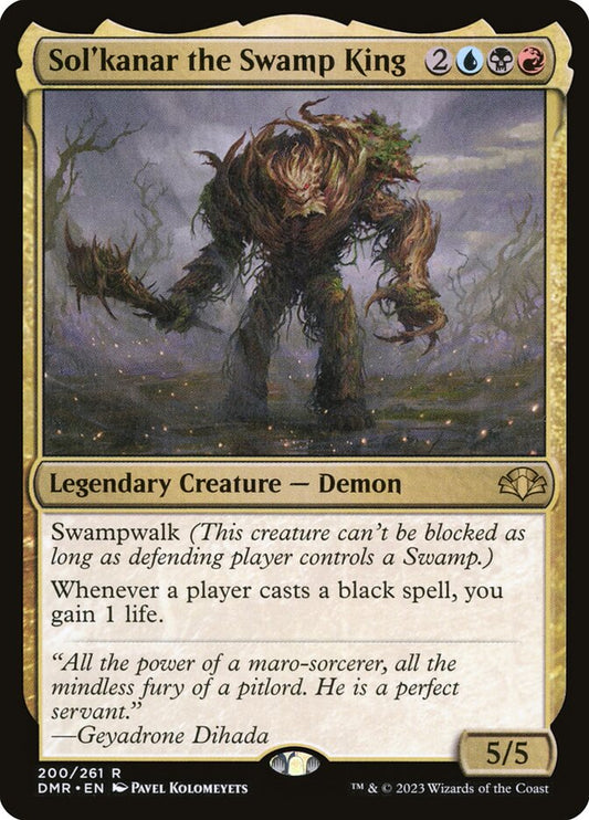 Sol'kanar the Swamp King front
