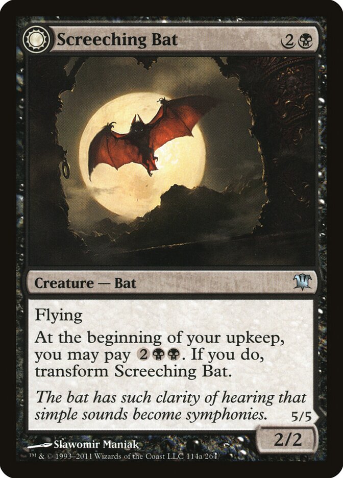 Screeching Bat // Stalking Vampire front